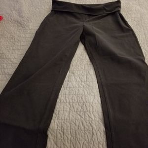 Large bootcut yoga pants